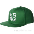 3D embroidery Custom Logo Flat Brim Snapback